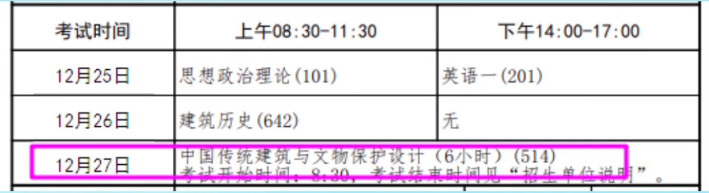 2022研招网考试科目4是5XX的考试时间如何安排图片2